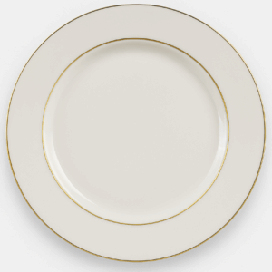 Assiette dorée 19 cm